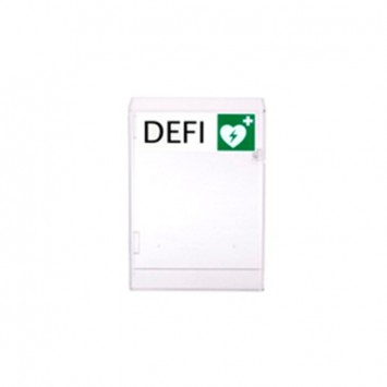 Design-Wandkasten für Defibrillatoren aus Plexiglas mit Alarm