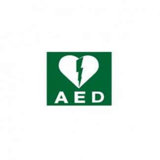Defibrillatoren-Hinweisschild als Aufkleber
